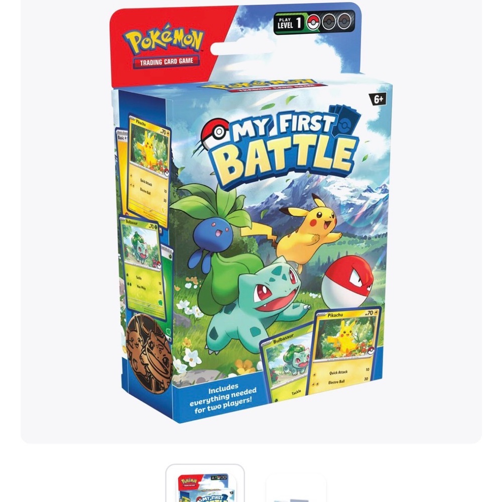 My First Battle [Pikachu & Bulbasaur] - My First Battle (2 BOXES) - Picture 5 of 8